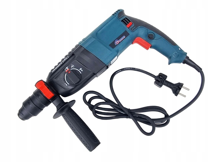 MŁOTOWIERTARKA MŁOT UDAROWY WIERTARKA SDS+ MOCNA 3050W WALIZKA + GŁÓWKA Marka Boxer