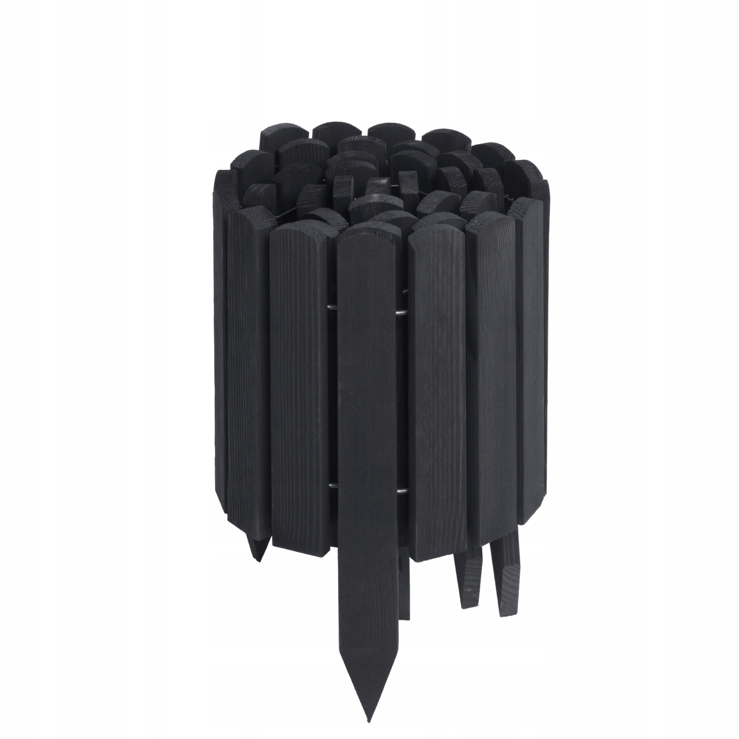 Zahradní plot Trávníkový Lem Zahradní Palisáda Dřevěná 30 x 200 cm