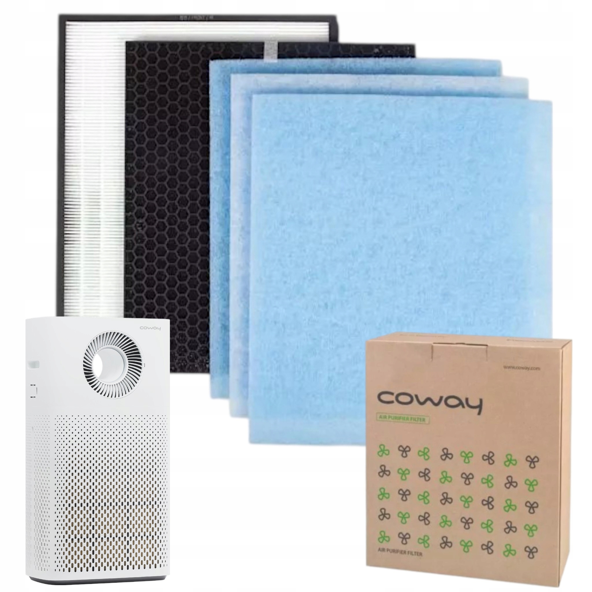 Roczny zestaw filtrów Filtry do oczyszczacza powietrza Coway Storm