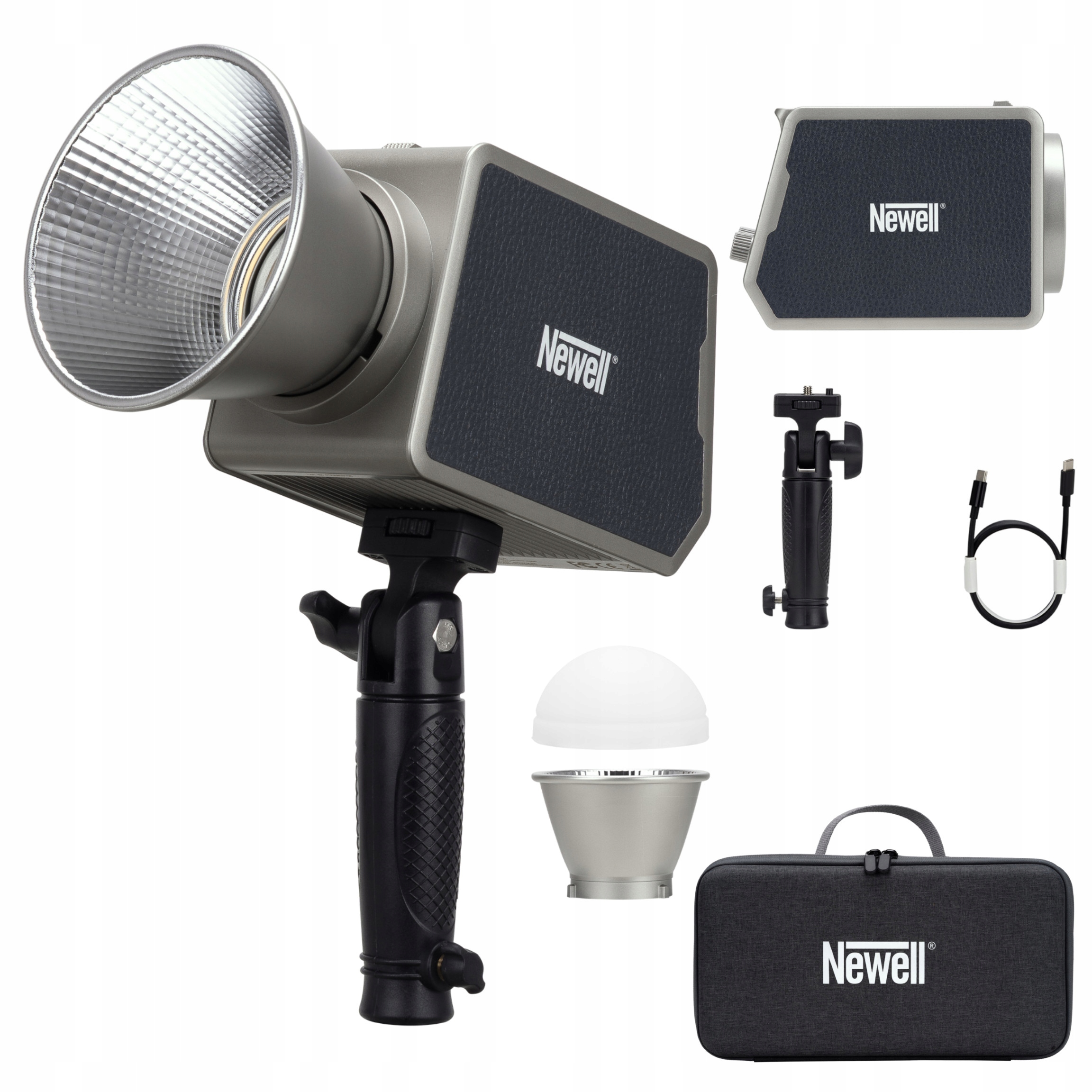 Lampa Fotograficzna Studyjna Fotograficzna Led 2700-6500K Newell Zora 90 Wb