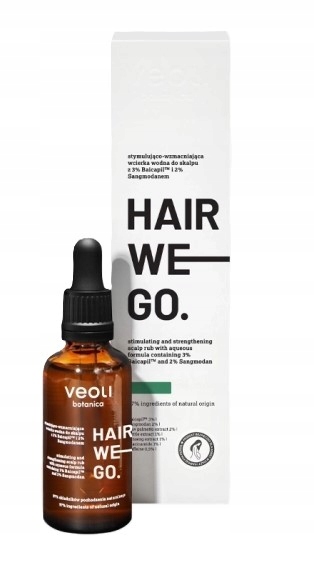 Veoli Botanica Hair We Go Stimulující a posilující Tonikum do skalpu