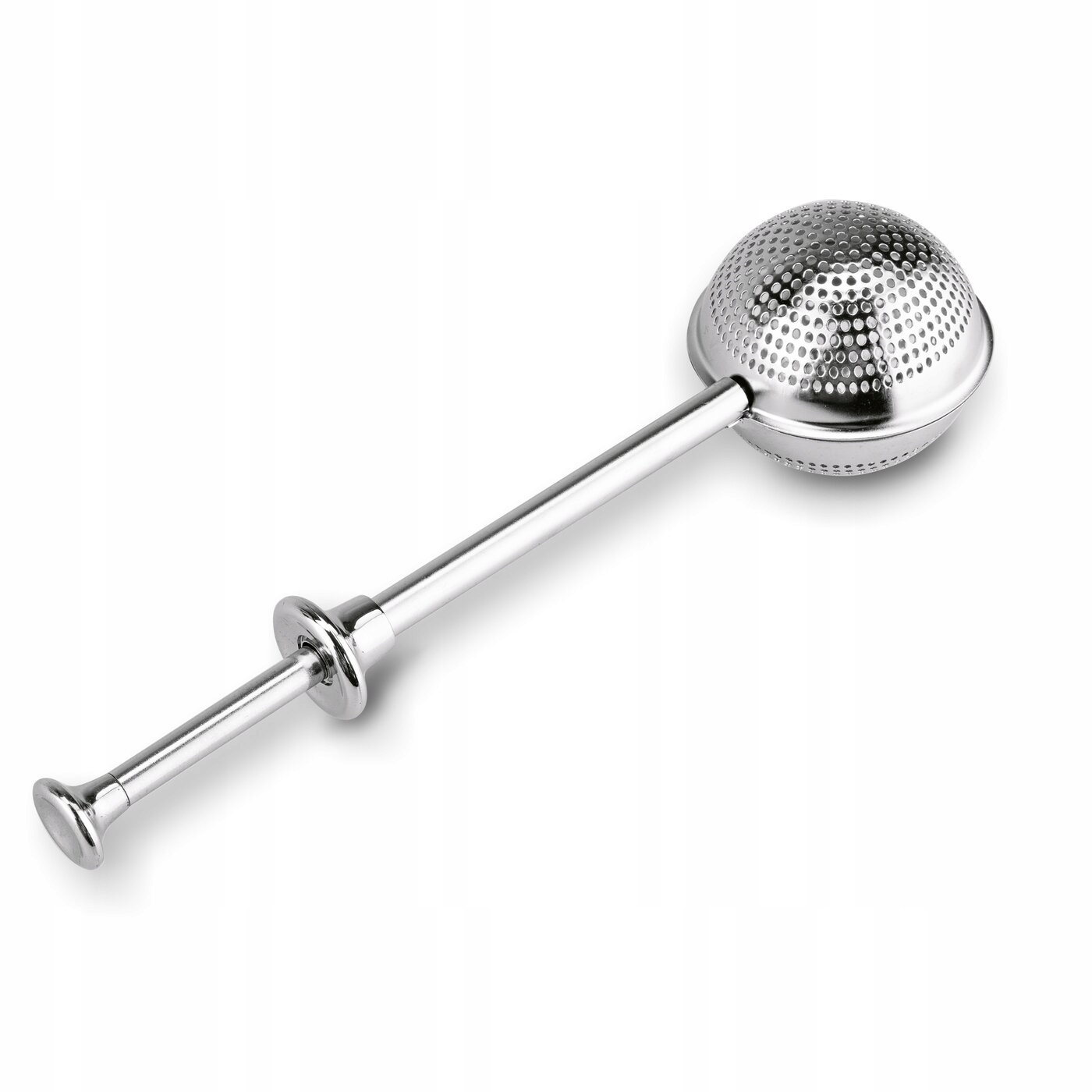 Zaparzacz do herbaty stalowy z przyciskiem Filtr