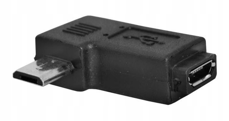 

Adapter wtyk micro Usb gniazdo micro Usb kątowy