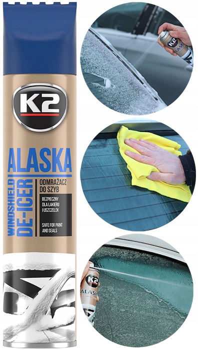 

K2 Alaska Spray Odmrażacz Do Szyb W Sprayu 300 ML