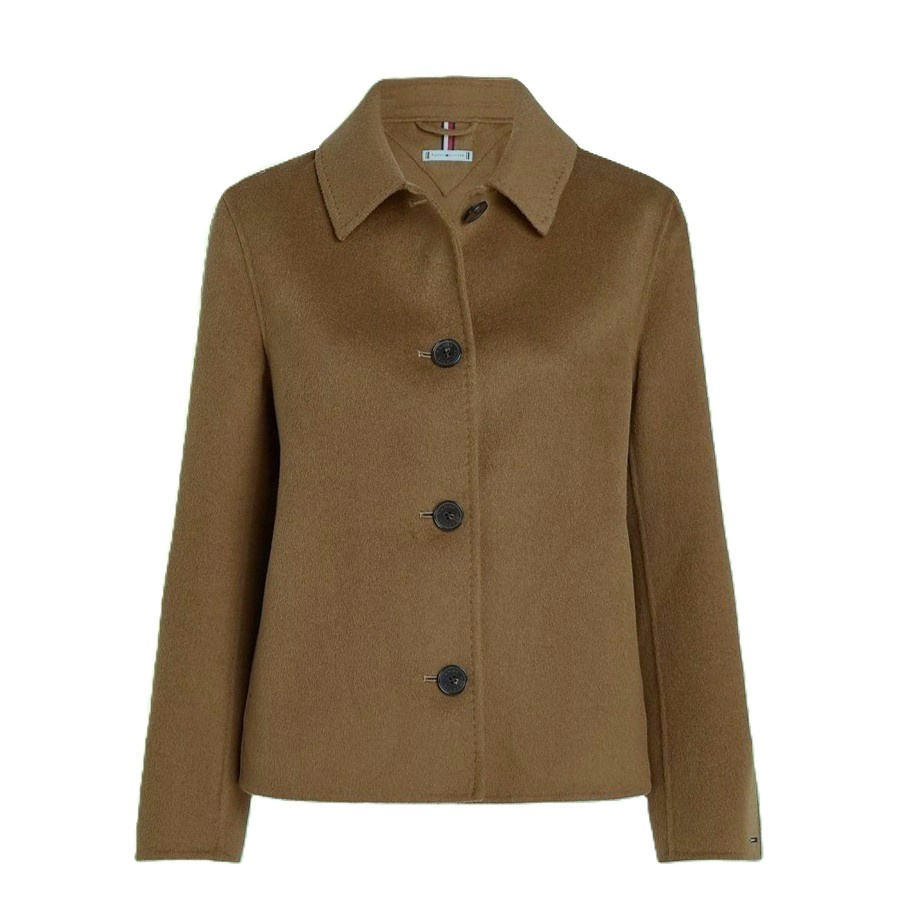 -49% Tommy Hilfiger Kurtka Przejściowa Damska Brązowa r.38