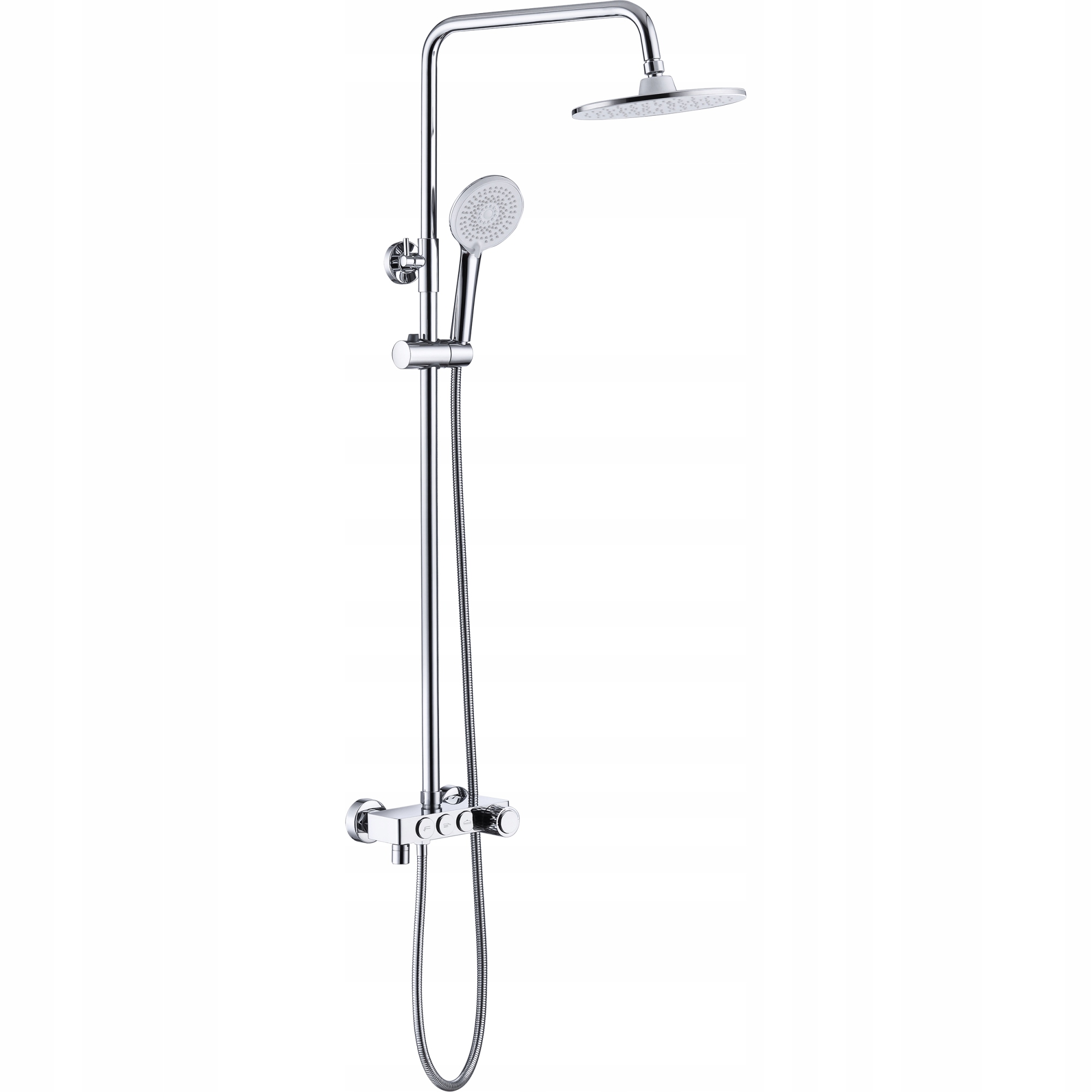 Nástenná Sprchová Sada, Stĺpec, Sprchová Batéria Click On Valvex