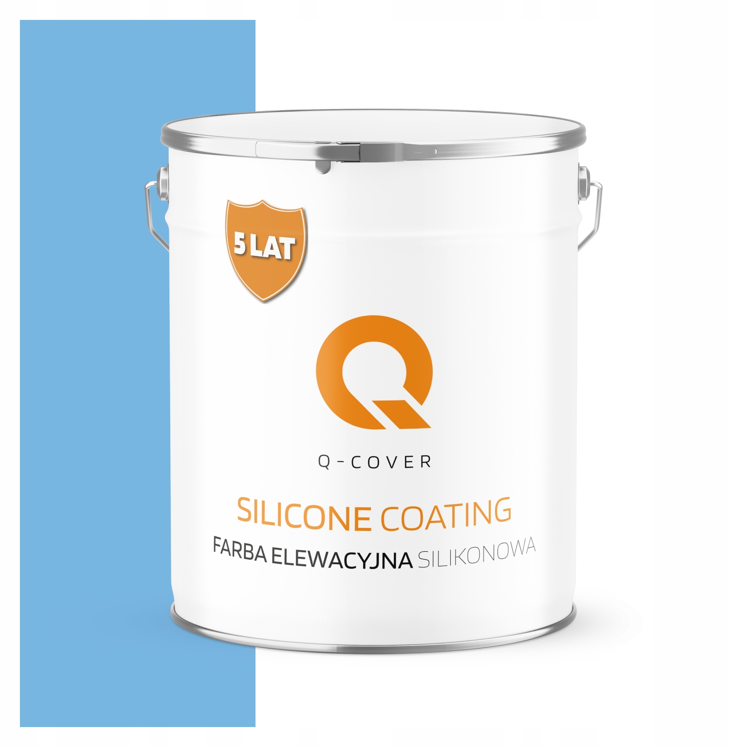 Barva Na Malování 5L Modrá F116 Fasádní Uv