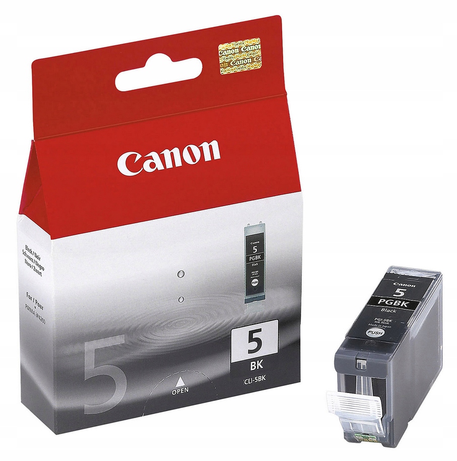 

Tusz Canon PGI-5BK 0628B001 Pixma Ip 3300 3500 Bk