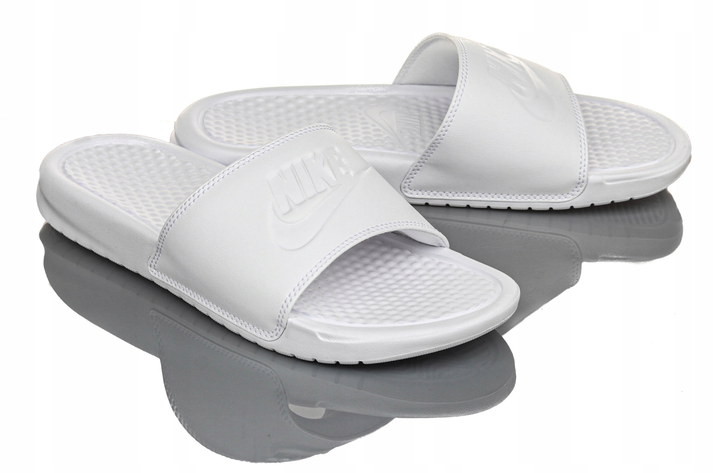 

Klapki Damskie Nike Benassi Jdi Całe Białe R-40,5