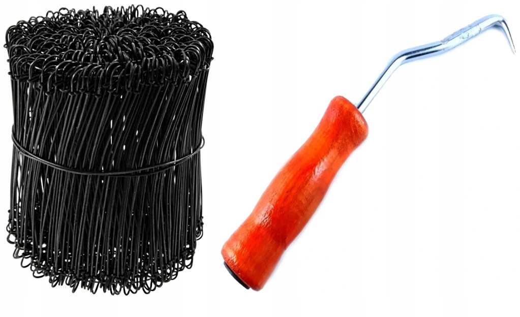 DRUT WIĄZAŁKOWY OCZK 120MM 1000 SZT +KLUCZ PREMIUM