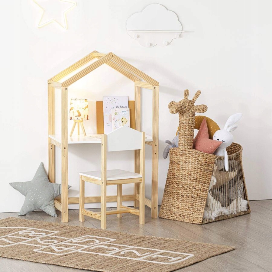 Dywan dywanik eko jutowy dla dzieci Gra w klasy Marka Atmosphera