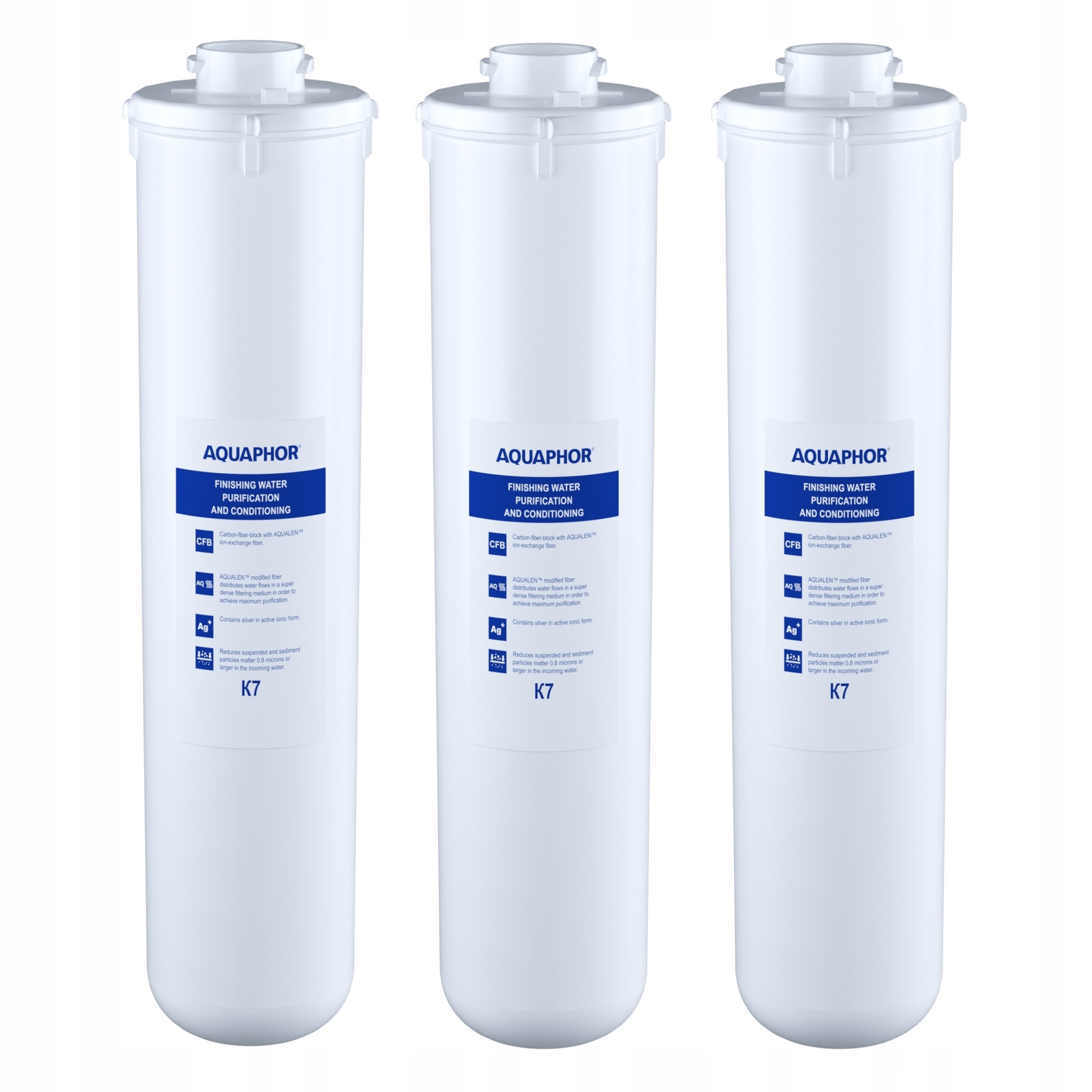 Aquaphor K7 Filtračné vložky 3 ks Najvyššia filtrácia vody