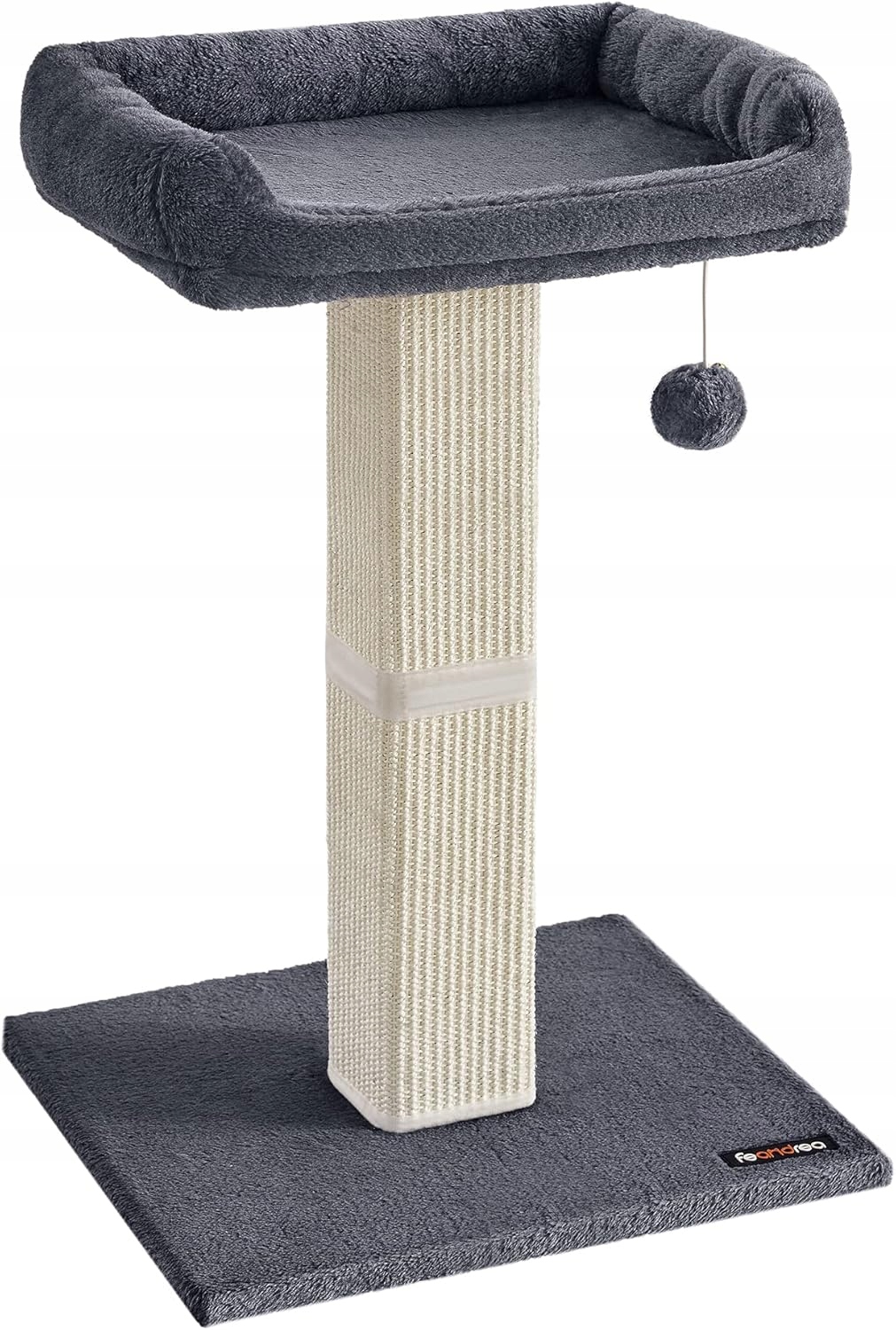 Levně Vysoký škrabák, pelíšek, škrabací sloupek Platforma Ze Sisalu 61 100 cm