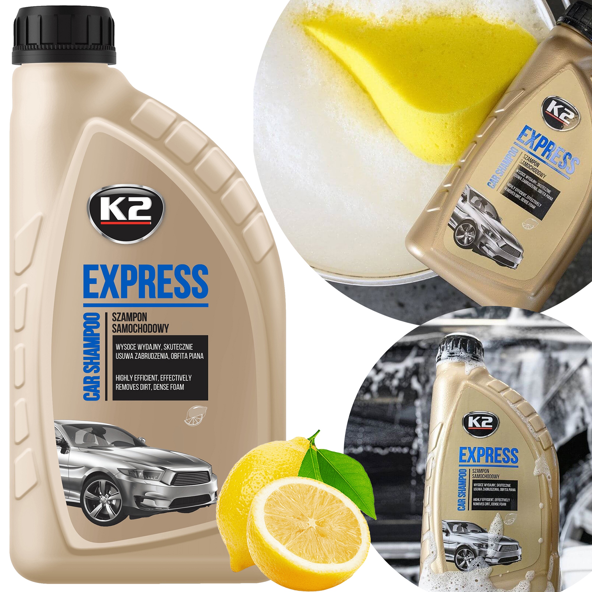 

K2 Szampon samochodowy Express 1L K131