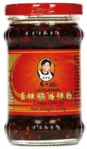 

LaoGanMa Chrupiące Chili w oleju Sojowym 210g