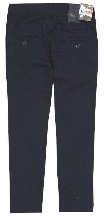 SPODNIE ELEGANCKIE MATERIAŁOWE CHŁOPIĘCE NA GALOWO granatowe 15/16 T012A Rozmiar (new) 170 (165 - 170 cm)