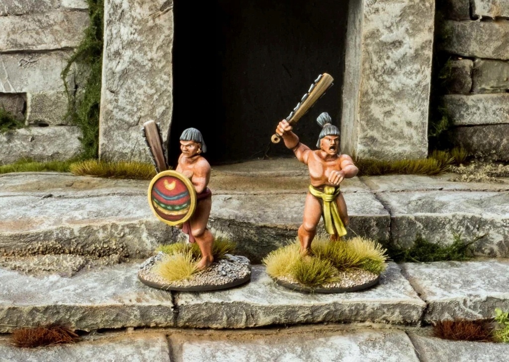 Aztec Warriors - 6 szt. Język instrukcji angielska