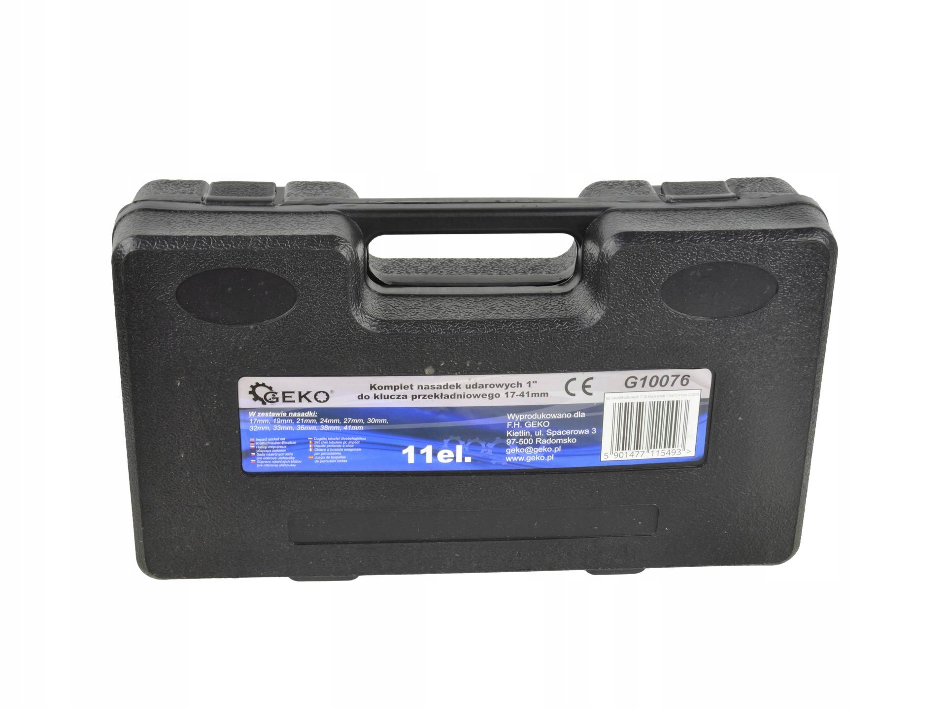 ZESTAW NASADEK UDAROWYCH NASADKI 17-41mm 11 szt 1 Kod producenta g10076