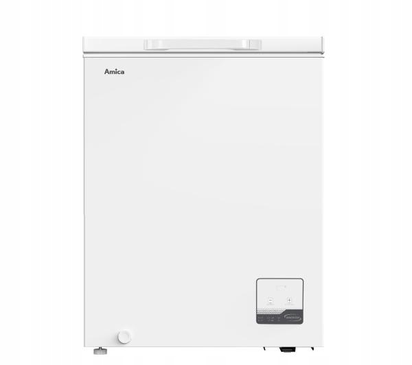 Truhlicová mraznička Amica FS140.3 Bílá