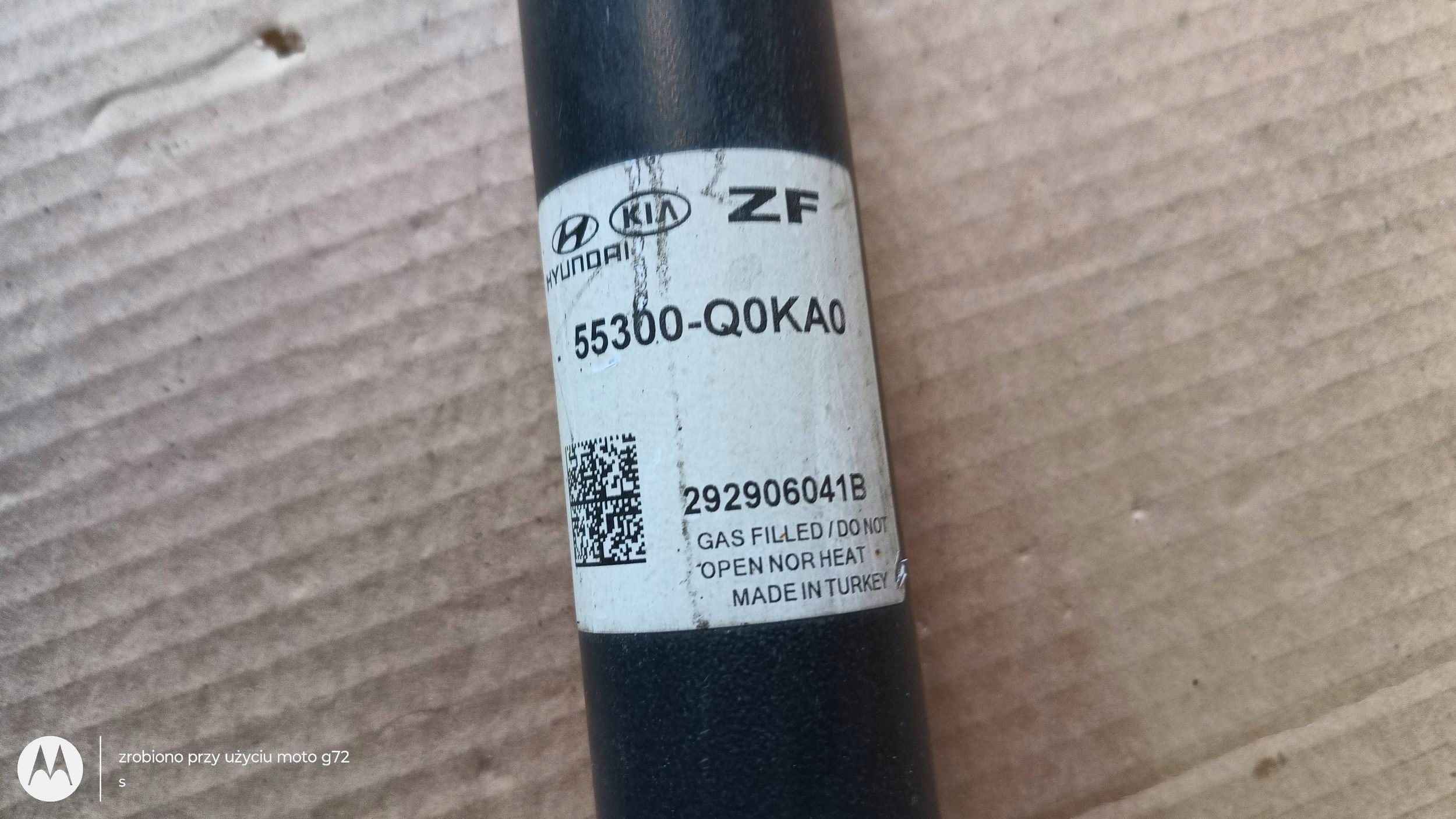 shock absorber right left rear part HYUNDAI BAYON 55300-Q0KA0