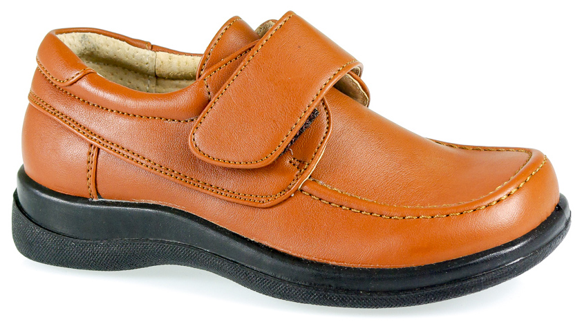 

Buty Na Rzep Brąz Półbuty Skóra Tanio 35