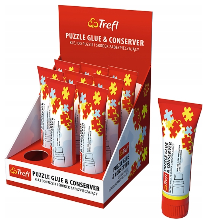 

Klej do puzzli z gąbką 70 ml Trefl