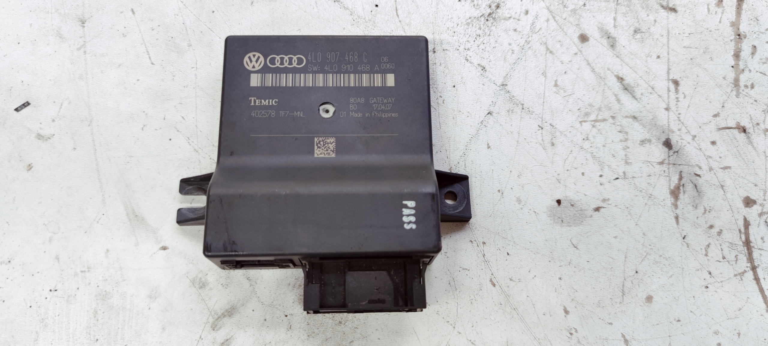 module control unit GATEWAY AUDI A6 C6 Q7 4L0907468C original !!!