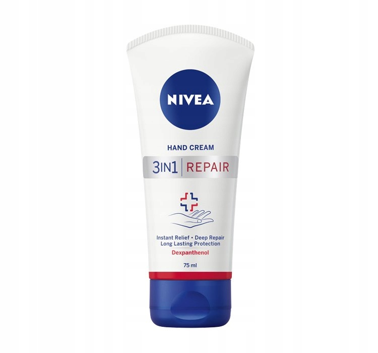 

Nivea 3in1 Repair Hand Cream regenerujący