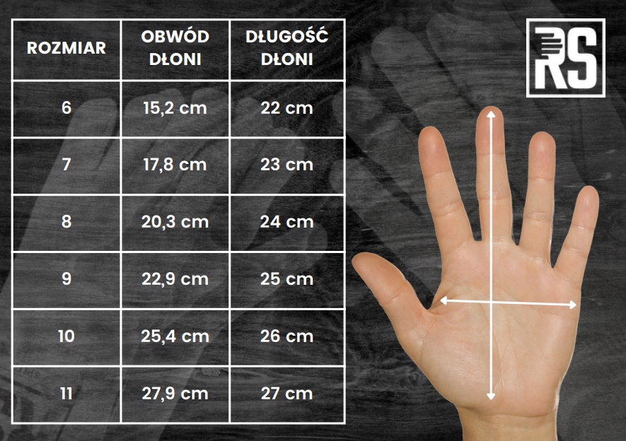 RĘKAWICE ROBOCZE monterskie RZEP skóra KOZIA 10 Rozmiar 10 - XL
