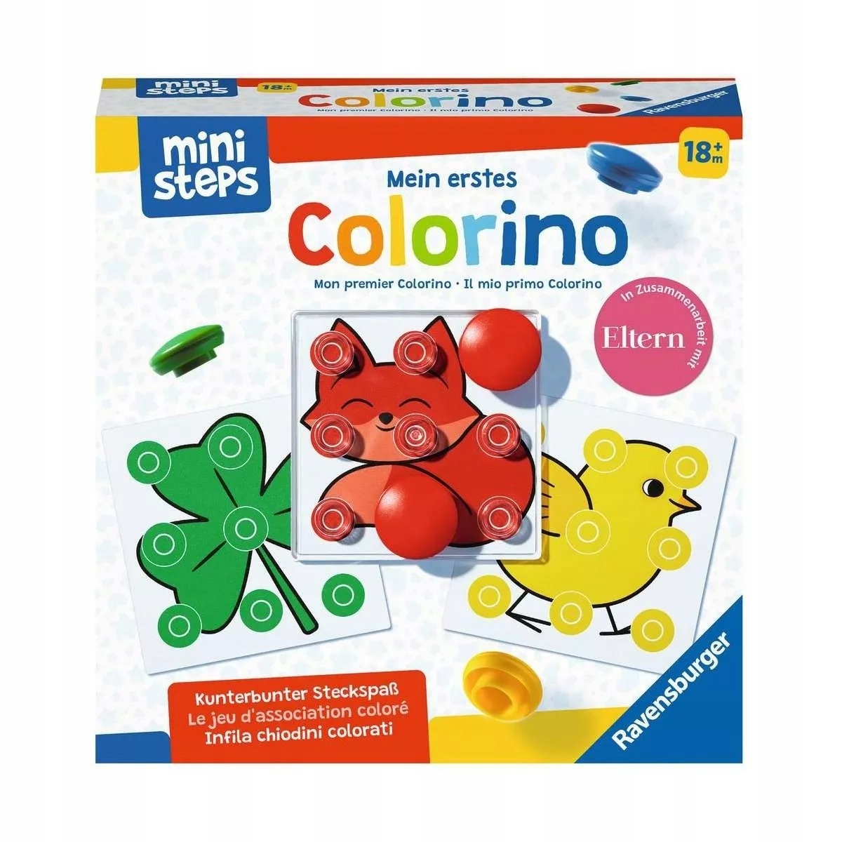 Puzzle układanka Colorino kolorowe szablony