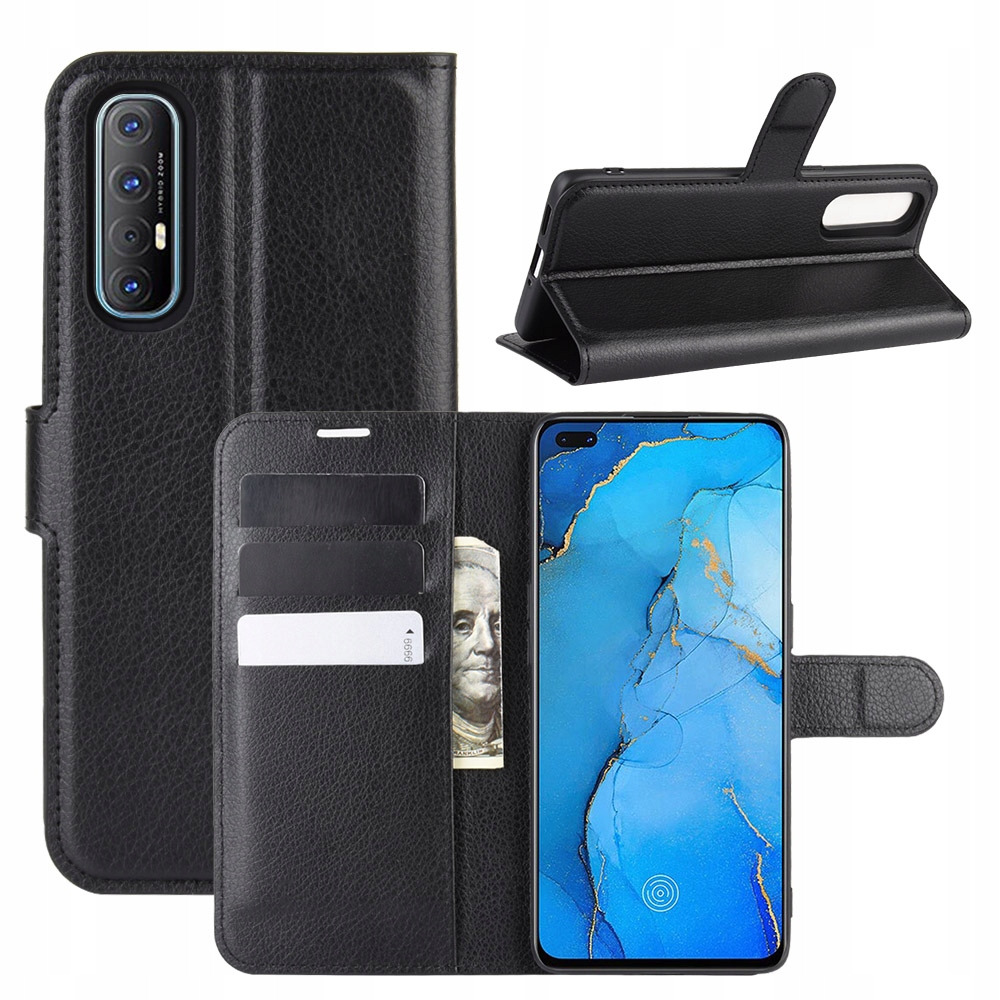 

Etui Portfel Litchi Case Do Oppo Reno 3 Pro