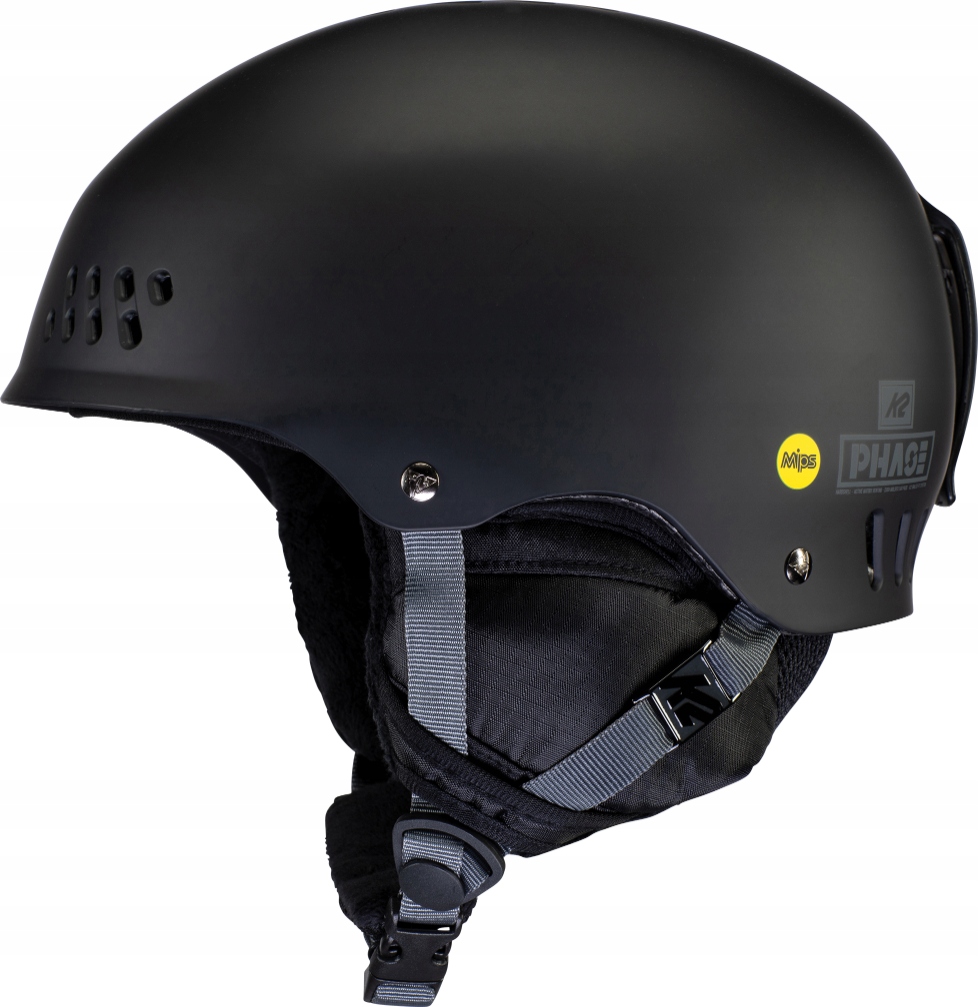 Kask narciarski i snowboardowy K2 Phase Mips czarny 51-55