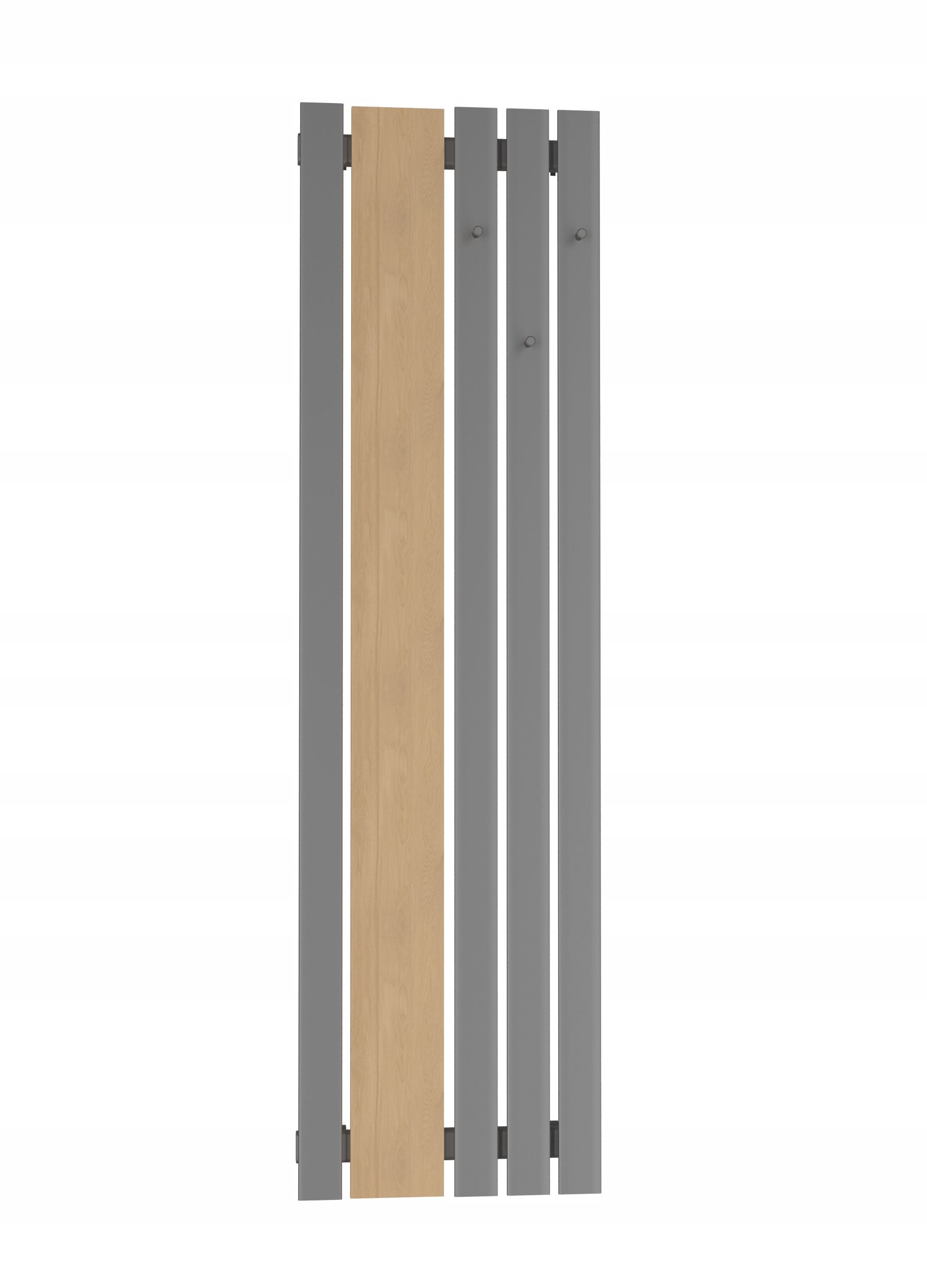 Dekoratívny panelový radiátor Bello wood hook 160/52 Antracit