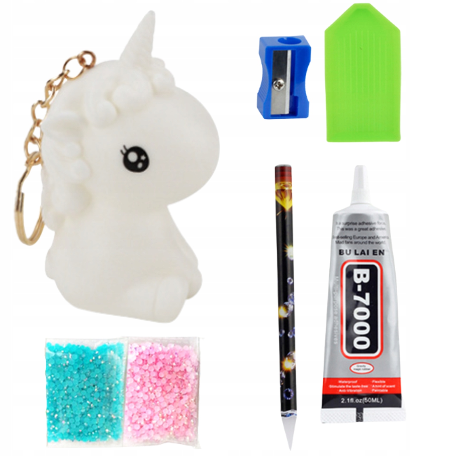 ZESTAW ARTYSTYCZNY WYKLEJANKA MALOWANIE DIAMENTAMI JEDNOROŻEC EAN (GTIN) 6920179569037