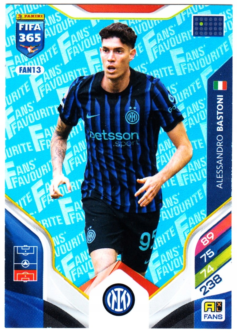Fifa 365 2026 Fans' Favourite Alessandro Bastoni FAN13