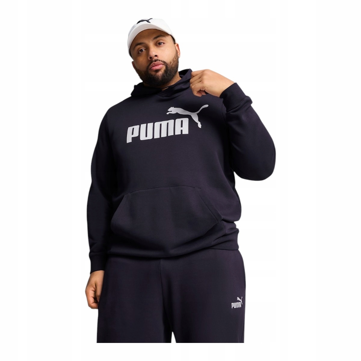 Puma Pánská Mikina Ess NO.1 Logo Hoodie Tmavě Modrá vel. XL
