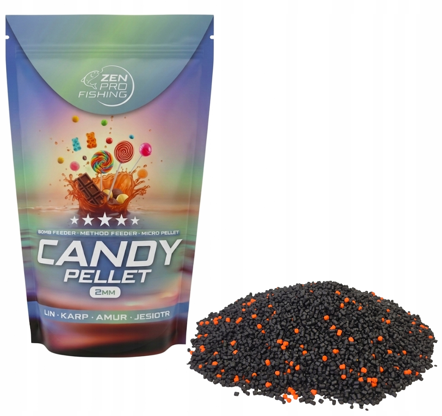 Zen Pro Fishing Method Pellet Candy 2mm