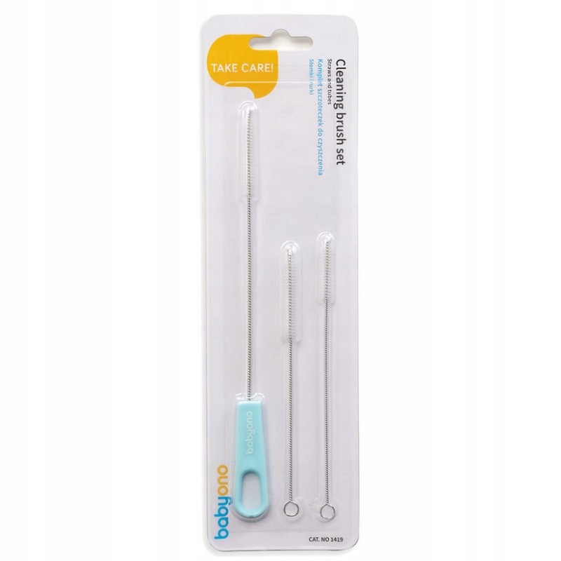 Babyono Szczoteczki do słomek i rurek