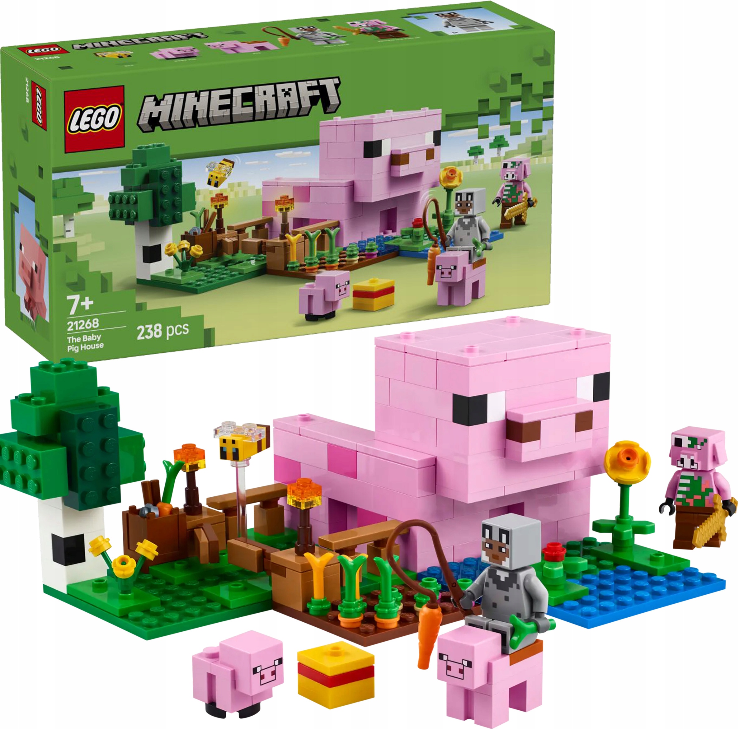 Lego Minecraft Dům Prasátka 21268