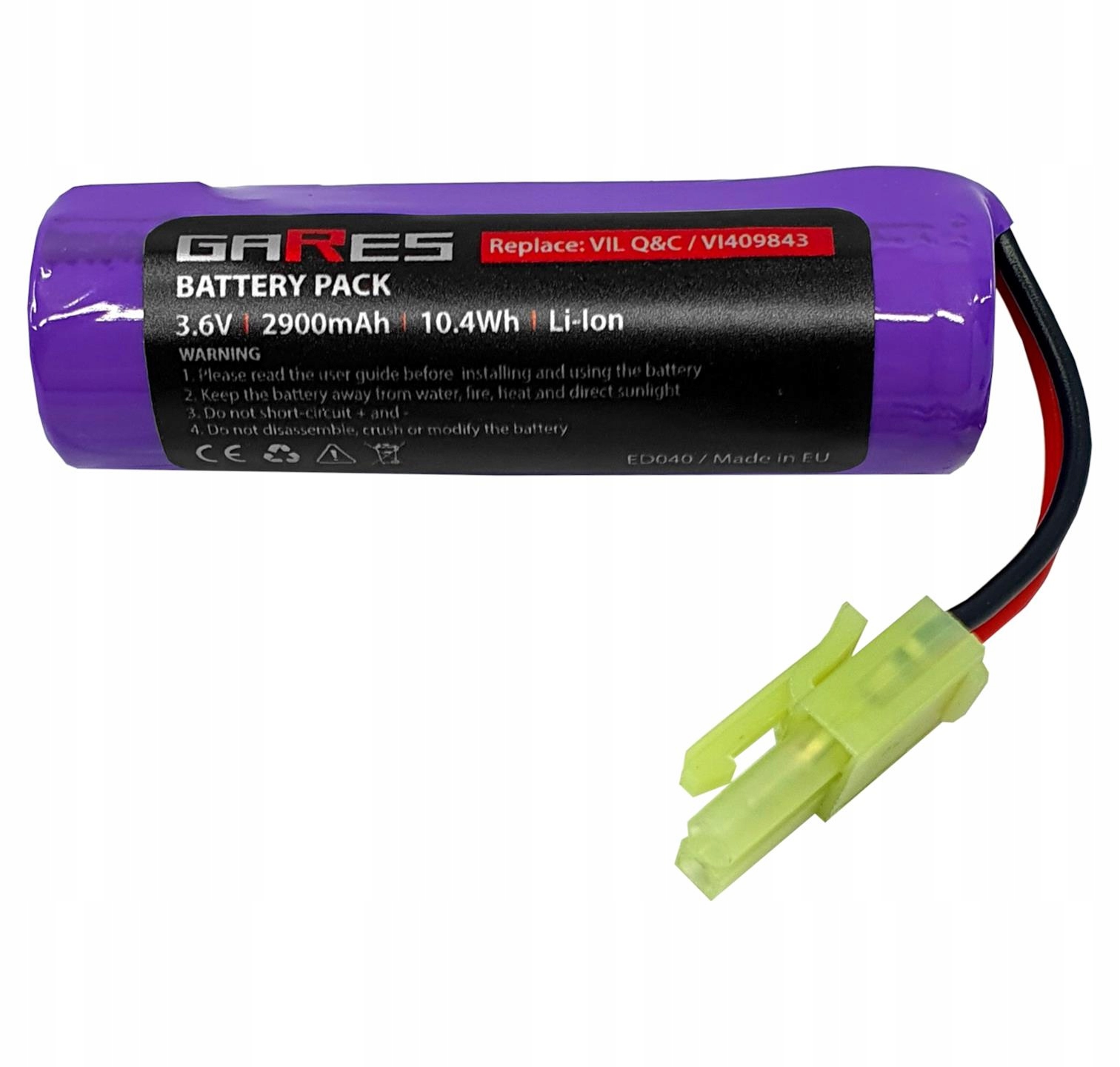 Bateria do Vileda Quick & Clean 3,6V 2,9Ah Rodzaj zamiennik