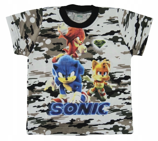 

koszulka Sonic t-shirt bawełna A36 rozm. 146