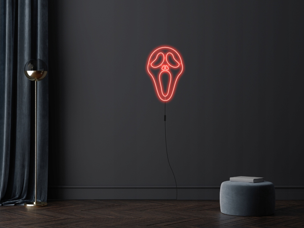 KRZYK - Neon LED FLEX - LAMPKA NOCNA - HALLOWEEN Kod producenta 13-pomarańczowy