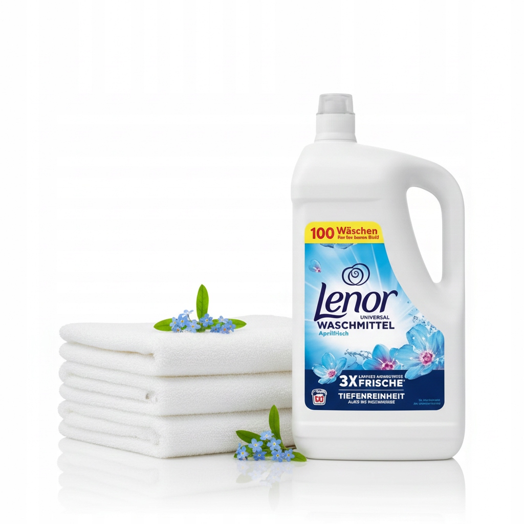 Levně Lenor 100 dávek univerzální gel na praní Aprilfrish 5 L De T