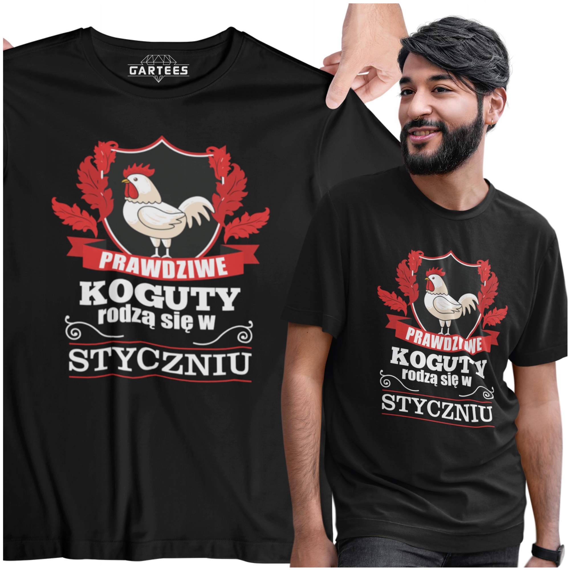 

Koszulka Prawdziwe Koguty Rodzą Się W Styczniu