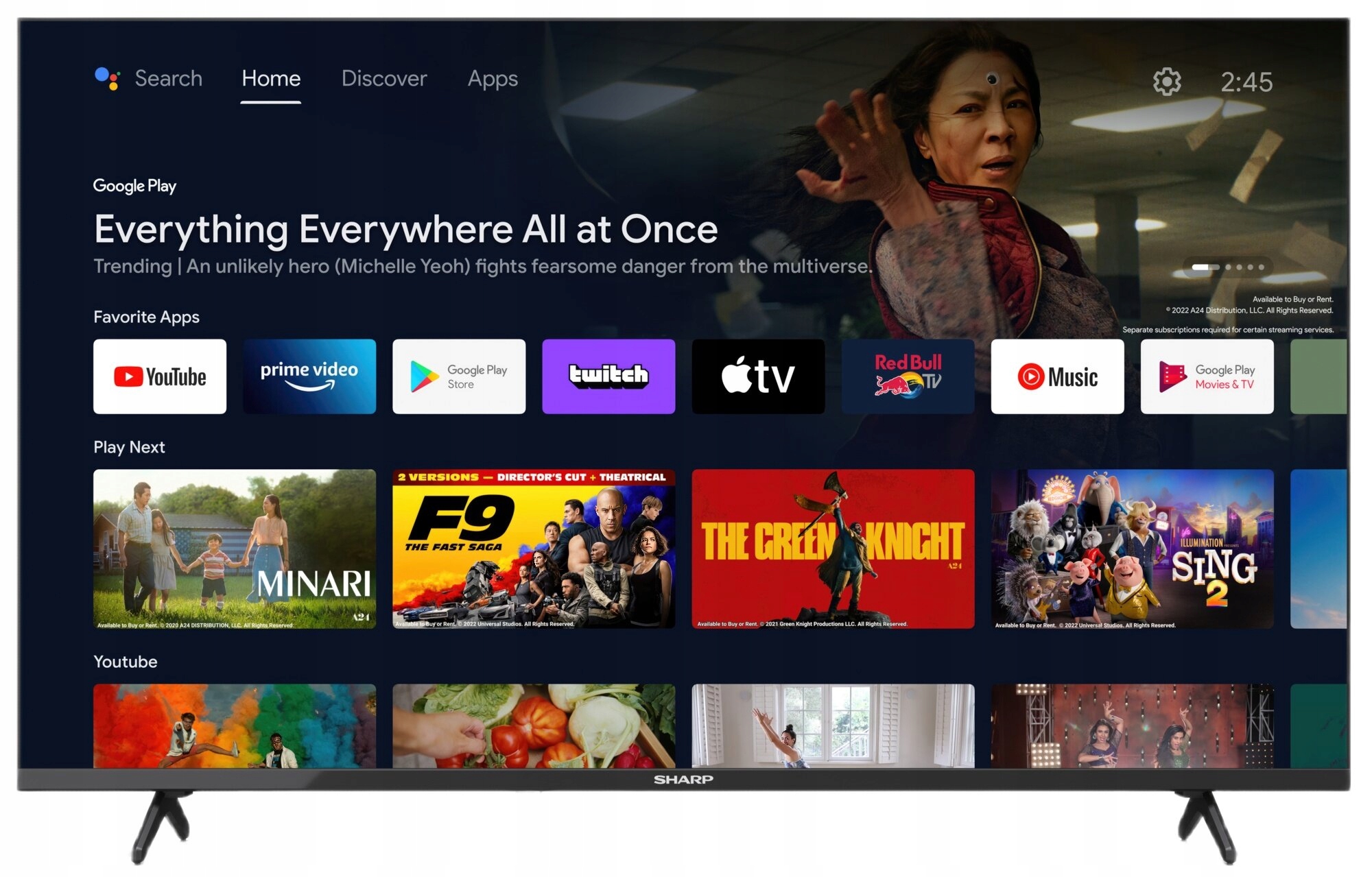 Telewizor SHARP 40FH7EA LED Full HD Android TV Marka Sharp