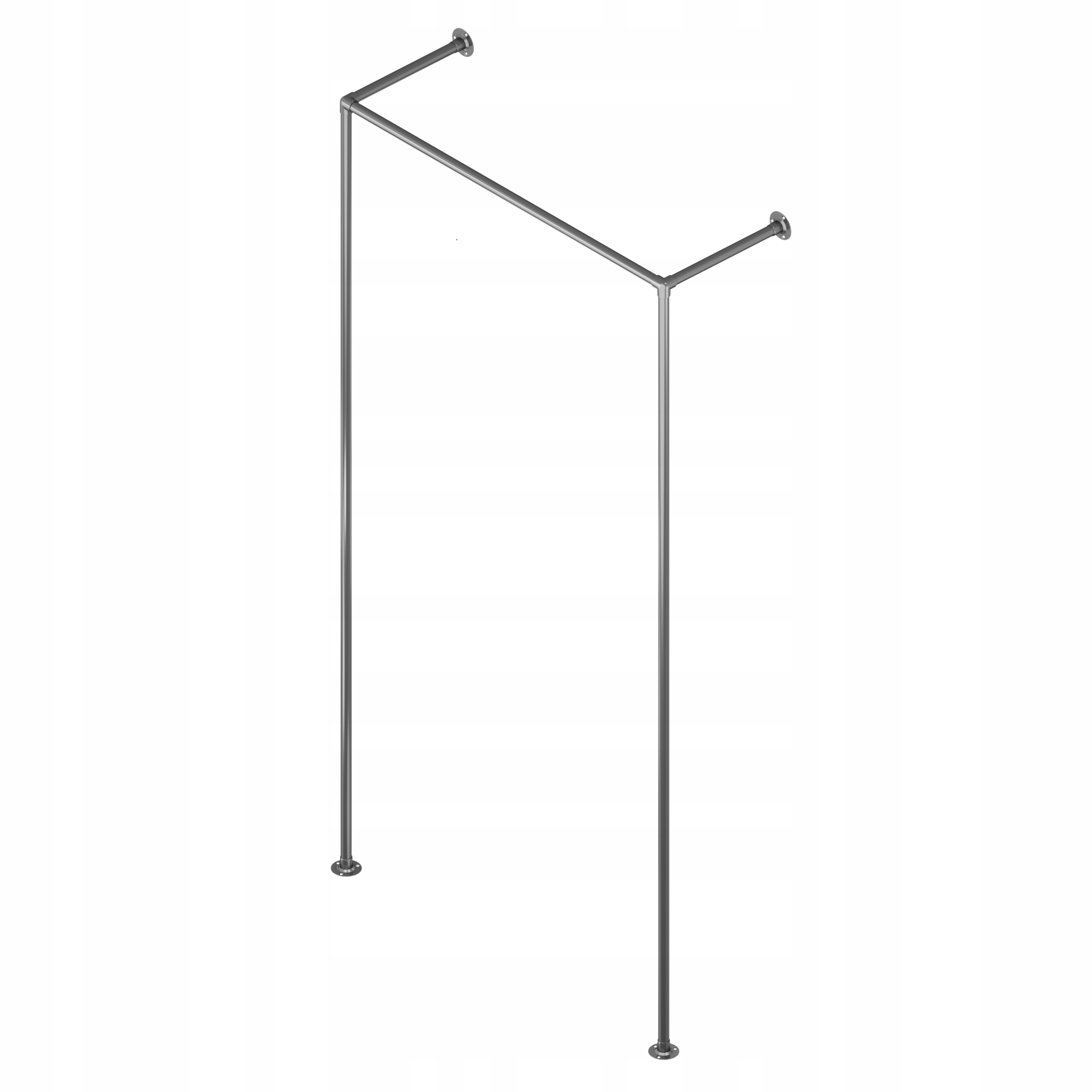 Věšák Na Oblečení Loft 203x102 cm 25 mm Hotse Grafit