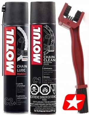 Motul Sada Pro Řetěz C2+ C1 Kartáč