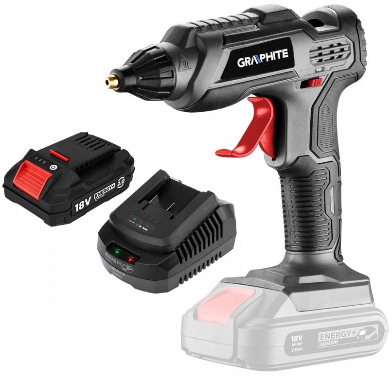 Graphite Lepicí Pistole Akumulátor 2AH Energy+ 18V 58G040 Set