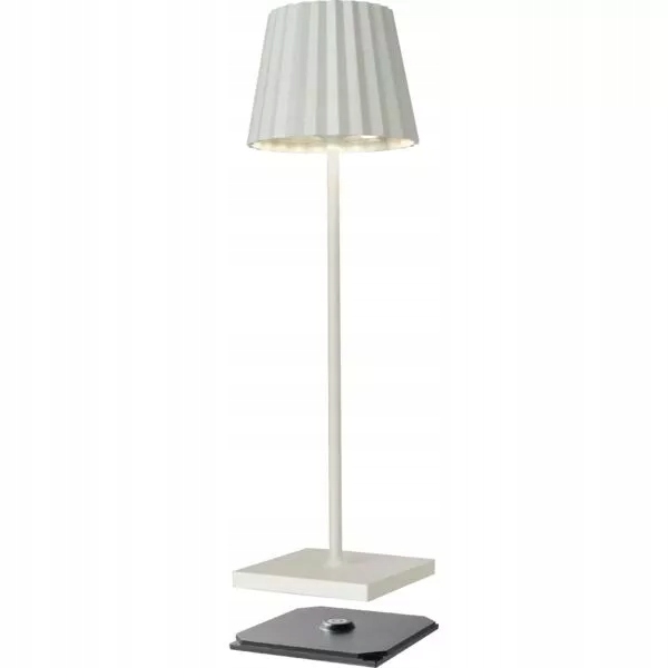 Lampa stołowa Led Sompex Troll 2.0, biała
