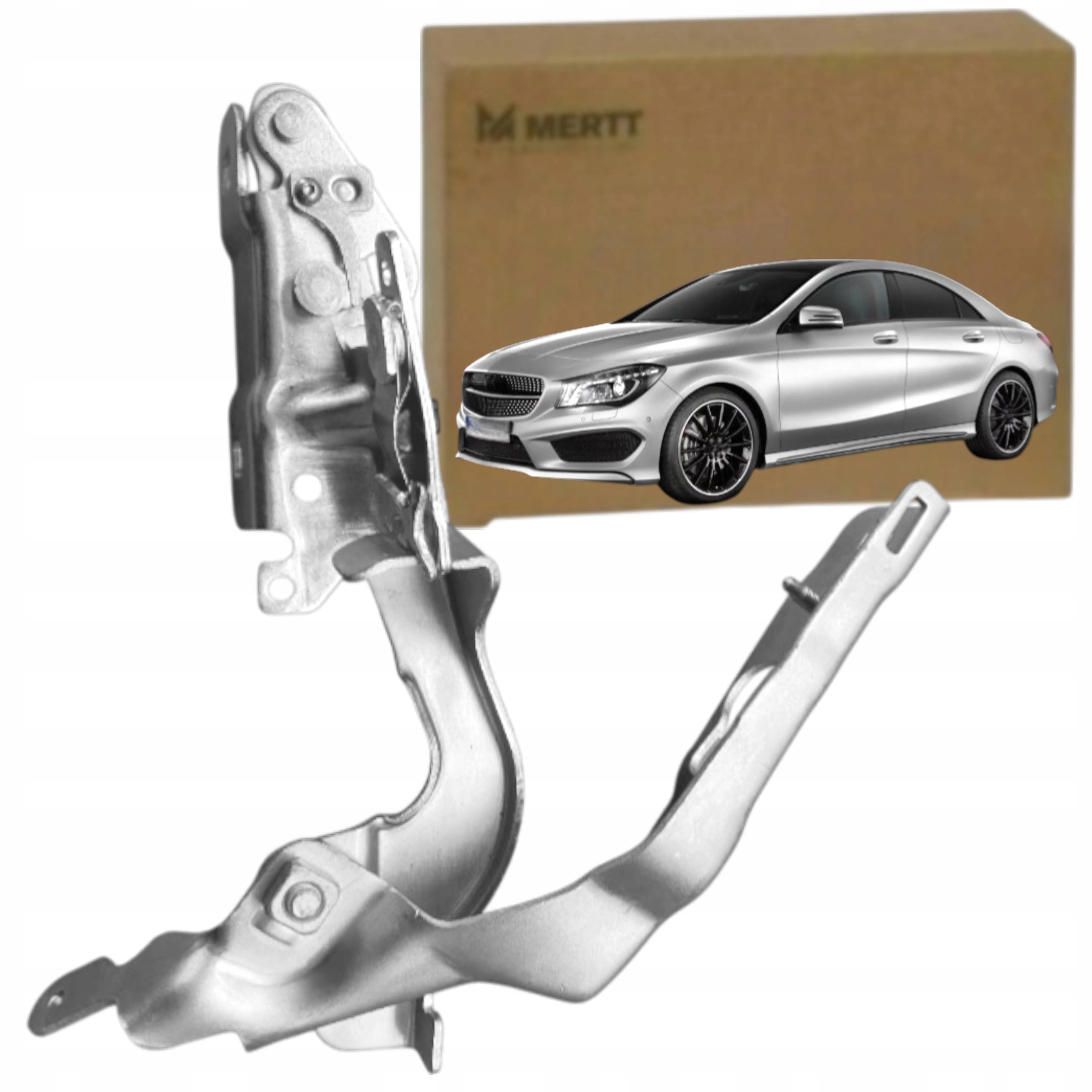 Mercedes C117 W117 13-19 Závěs kapoty motoru Pravý A1178800228